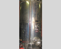 Cuve de vinif en inox de 70 kect